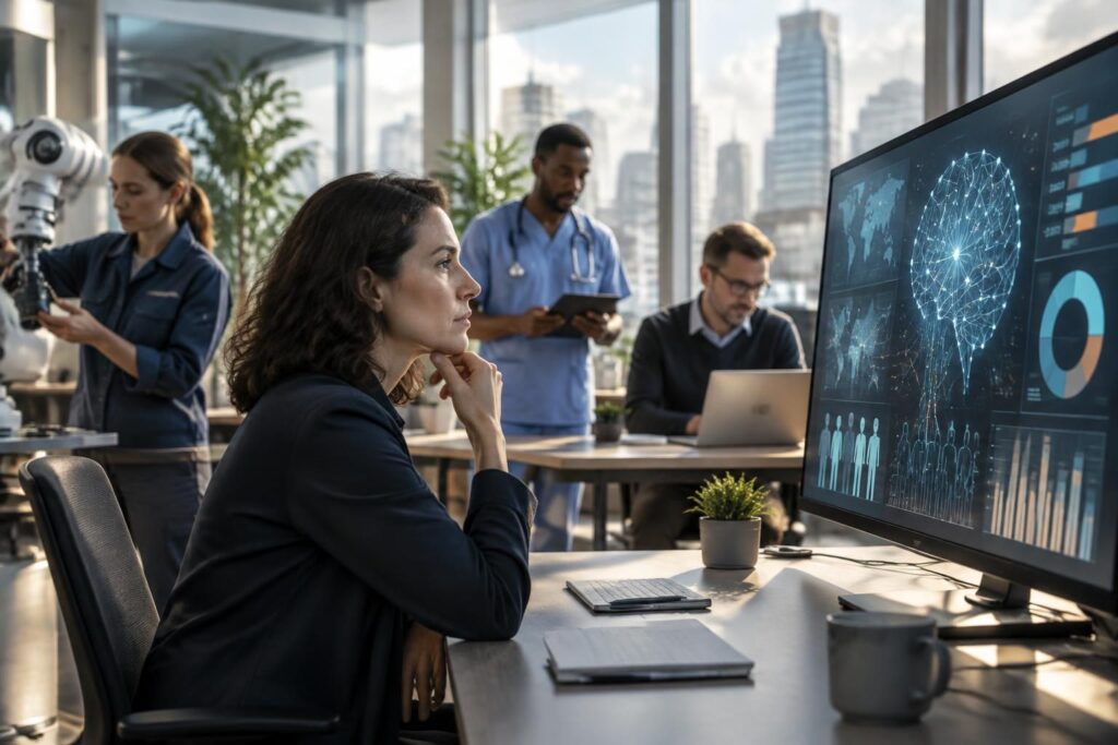 découvrez l’impact de l’intelligence artificielle sur l’emploi : métiers concernés, compétences recherchées et évolutions du marché du travail.