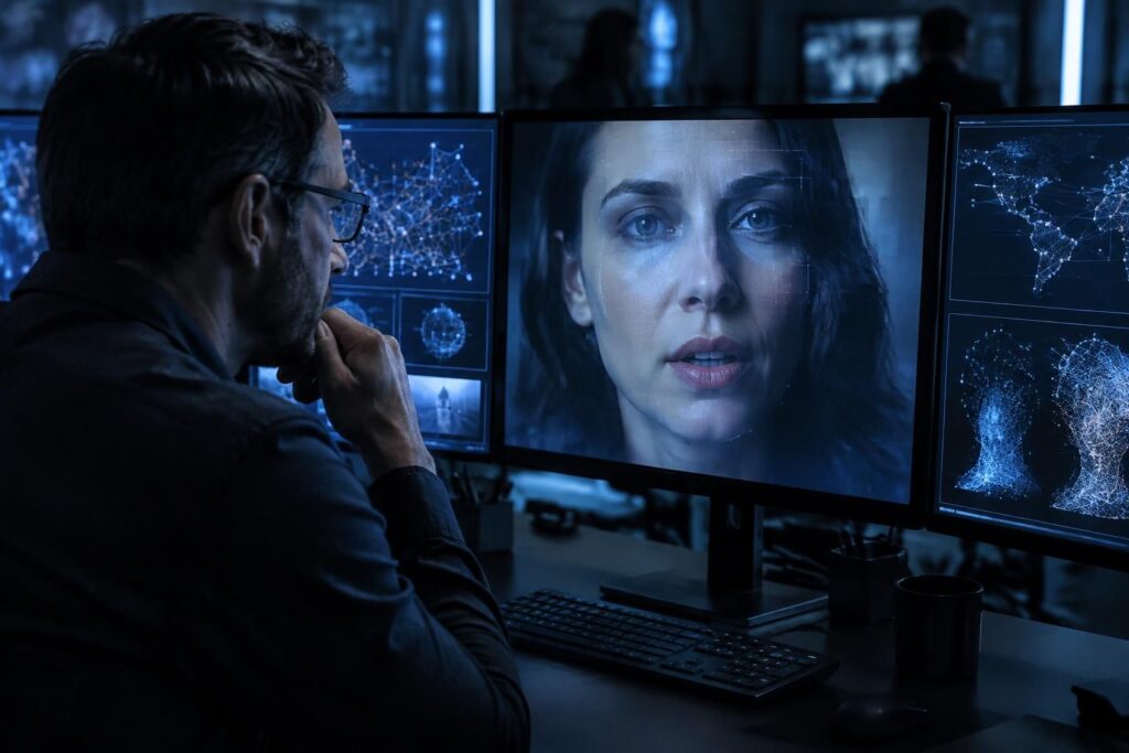 Deepfake web : analyse